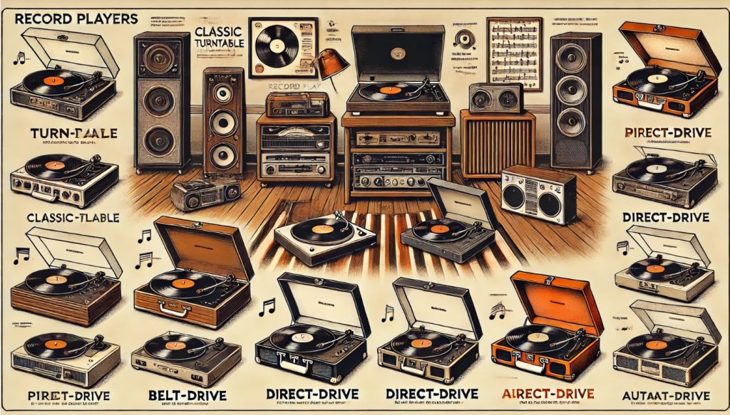 Types of Record Players